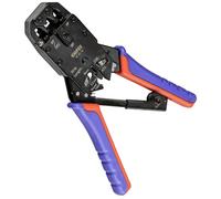 Knipex Crimpadora para terminales Western RJ10/11/12/45 97 51 12 - Mangos multicomponente 200 mm