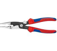 KNIPEX Alicate para instalaciones eléctricas con cartulinas autoservicio con mangos multicomponente 200 mm, 13 92 200 SB