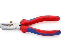 KNIPEX Alicate pelacables Con muelle de apertura universal con cartulinas autoservicio cromado con mangos multicomponente 160 mm, 11 05 160 SB