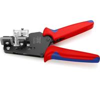 Knipex Alicate pelacables de precisión 12 12 02, cuchillas precisas, mangos multicomponente 195 mm