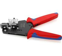 Knipex Alicate pelacables de precisión 12 12 14 – cuchillas precisas, mangos multicomponente, 195 mm