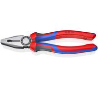 KNIPEX Alicate universal con cartulinas autoservicio con mangos confort 200 mm, 03 02 200 SB