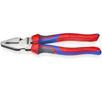 KNIPEX Alicate universal de fuerza con cartulinas autoservicio con mangos confort 225 mm, 02 02 225 SB