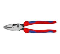 KNIPEX Alicate universal de fuerza "Lineman" modelo americano con cartulinas autoservicio con mangos confort 240 mm, 09 02 240 SB