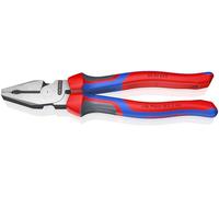 KNIPEX Alicate universal de fuerza Negro atramentado con mangos confort 225 mm, 02 02 225