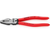 Knipex alicate universal de fuerza negro atramentado recubiertos de pl