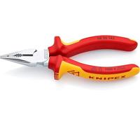 Knipex Alicate universal en punta 08 26 145 – cromado, según norma VDE con fundas multicomponentes
