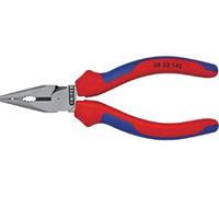 Knipex alicate universal en punta negro atramentado, con fundas multic