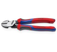 KNIPEX Alicates de corte diagonal de fuerza con cartulinas autoservicio con mangos confort 200 mm, 74 02 200 SB