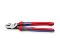 KNIPEX Alicates de corte diagonal de fuerza con cartulinas autoservicio con mangos confort 250 mm, 74 02 250 SB