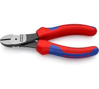 KNIPEX Alicates de corte diagonal de fuerza con mangos multicomponente 140 mm, 74 02 140