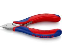 KNIPEX Alicates de corte diagonal para electrónica con articulación machihembrada con mangos multicomponente 115 mm, 77 72 115