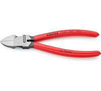 KNIPEX Alicates de corte diagonal para plásticos con cartulinas autoservicio recubiertos de plástico 160 mm, 72 01 160 SB