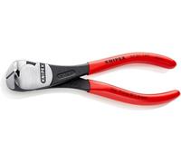 KNIPEX Alicates de corte frontal de fuerza recubiertos de plástico 160 mm, 67 01 160