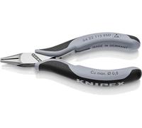 KNIPEX Alicates de corte frontal para electrónica ESD con mangos multicomponente 115 mm, 64 22 115 ESD