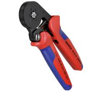 Knipex Alicates de crimpado autoblocantes para terminales de tubo