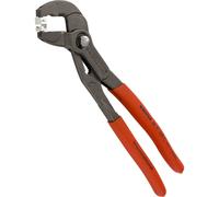 Knipex Alicate para abrazaderas Click 85 51 250 C 250 mm Mangos plásticos antideslizantes