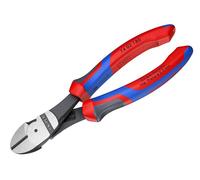 Knipex Alto Palanca Diagonal Cortadores Multi-Component Agarre 180mm KPX7402180