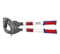 Knipex Cizalla de cables con acción de trinquete y patas telescópicas 95 32 060