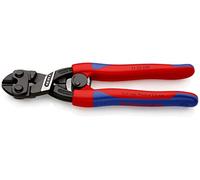 KNIPEX CoBolt Cortabulones compacto con cartulinas autoservicio con fundas esbeltas en dos componentes 200 mm, 71 32 200 SB