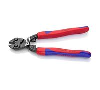 KNIPEX CoBolt Cortabulones compacto con cartulinas autoservicio con fundas esbeltas en dos componentes 200 mm, 71 02 200 SB
