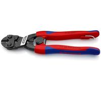 KNIPEX CoBolt Cortabulones compacto en blister con fundas esbeltas en dos componentes, con anilla de fijación, 71 32 200 T BK