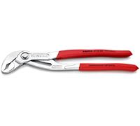 KNIPEX Cobra Tenaza de agarre pico loro cromado Mangos plasticos por inmersión antideslizantes 300 mm, 87 03 300