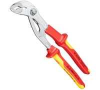 KNIPEX Cobra VDE Tenaza de agarre pico loro, aislada cromado aislados con fundas multicomponentes, según norma VDE 250 mm, 87 26 250