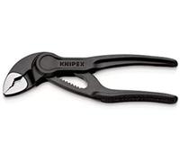 Knipex cobra® xs tenaza de agarre gris atramentado, superficie rugosa