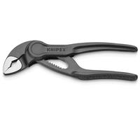 Knipex Tenazas pico loro Cobra XS 100 mm superficie rugosa y en relieve en blister 87 00 100 BK