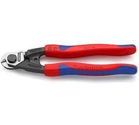 Knipex Cortacables 95 62 190 para cable trenzado forjado 190 mm con mangos multicomponente