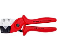 KNIPEX Cortatubos para mangueras multicapa y neumáticas con cartulinas autoservicio de plástico reforzado con fibra de vidrio 185 mm, 90 10 185 SB