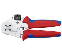 KNIPEX Crimpadora de 4 mandriles para terminales girados 175 mm, 97 52 63 A