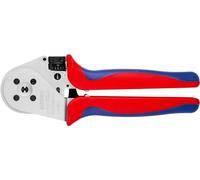 KNIPEX Crimpadora de 4 mandriles para terminales girados cromado con mangos multicomponente 230 mm, 97 52 65