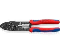 Knipex Crimpadora 97 21 215 B, 230 mm, lacada negra con mangos multicomponente
