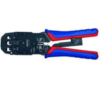 KNIPEX Crimpadora para conectores Western con mangos multicomponente 200 mm, 97 51 12