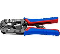 Knipex Crimpadora 97 51 13 para prensar negro, azul y rojo