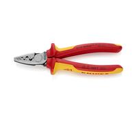 Knipex crimpadora para punteras huecas con cartulinas autoservicio ais