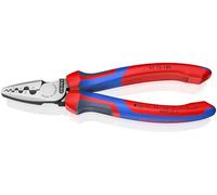 Knipex Crimpadora para punteras huecas 97 72 180, mangos confort 180 mm