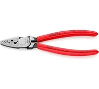 KNIPEX Crimpadora para punteras huecas recubiertos de plástico 180 mm, 97 71 180