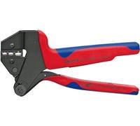KNIPEX Crimpadora para sistema de mordazas intercambiables para mordazas intercambiables con mangos multicomponente 200 mm, 97 43 06