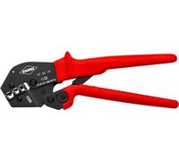 KNIPEX Crimpadora también para trabajar a dos manos Mangos plasticos por inmersión antideslizantes 250 mm, 97 52 18