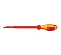 KNIPEX Destornillador Aislado Pozidriv PZ4 x 200Mm Mango Antideslizante 76808