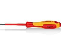 KNIPEX Destornillador para tornillos de hexágono interior aislados con fundas multicomponentes, según norma VDE 177 mm, 98 13 25