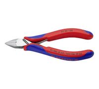 Knipex Electronics - Cortadores diagonales con cabeza puntiaguda y bisel pequeño, 5 1/4 pulgadas