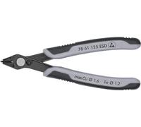 KNIPEX Elektronski Super Knips ESD con cartulinas autoservicio con mangos multicomponente 125 mm, 78 61 125 ESDSB