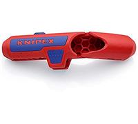 Knipex ErgoStrip pelacable Azul, Rojo - Desbrozadora (1,3 cm, 8 mm, De plástico, Azul, Rojo, 13,5 cm, 74 g)