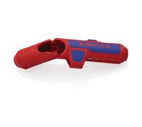 KNIPEX ErgoStrip Pelacables universal para zurdos con cartulinas autoservicio 135 mm, 16 95 02 SB