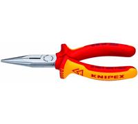 KNIPEX Herramientas - Alicates de punta larga con cortador, 1000V aislado (2508160SBA)