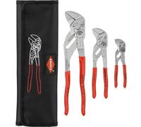 Knipex Juego de 3 llaves de presión 00 19 55 S6